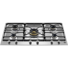 Bertazzoni PM36 5 00 X Εστία Αερίου Αυτόνομη 89x52cm Inox Bertazzoni PM36 5 00 X Εστία Αερίου Αυτόνομη 89x52cm Inox